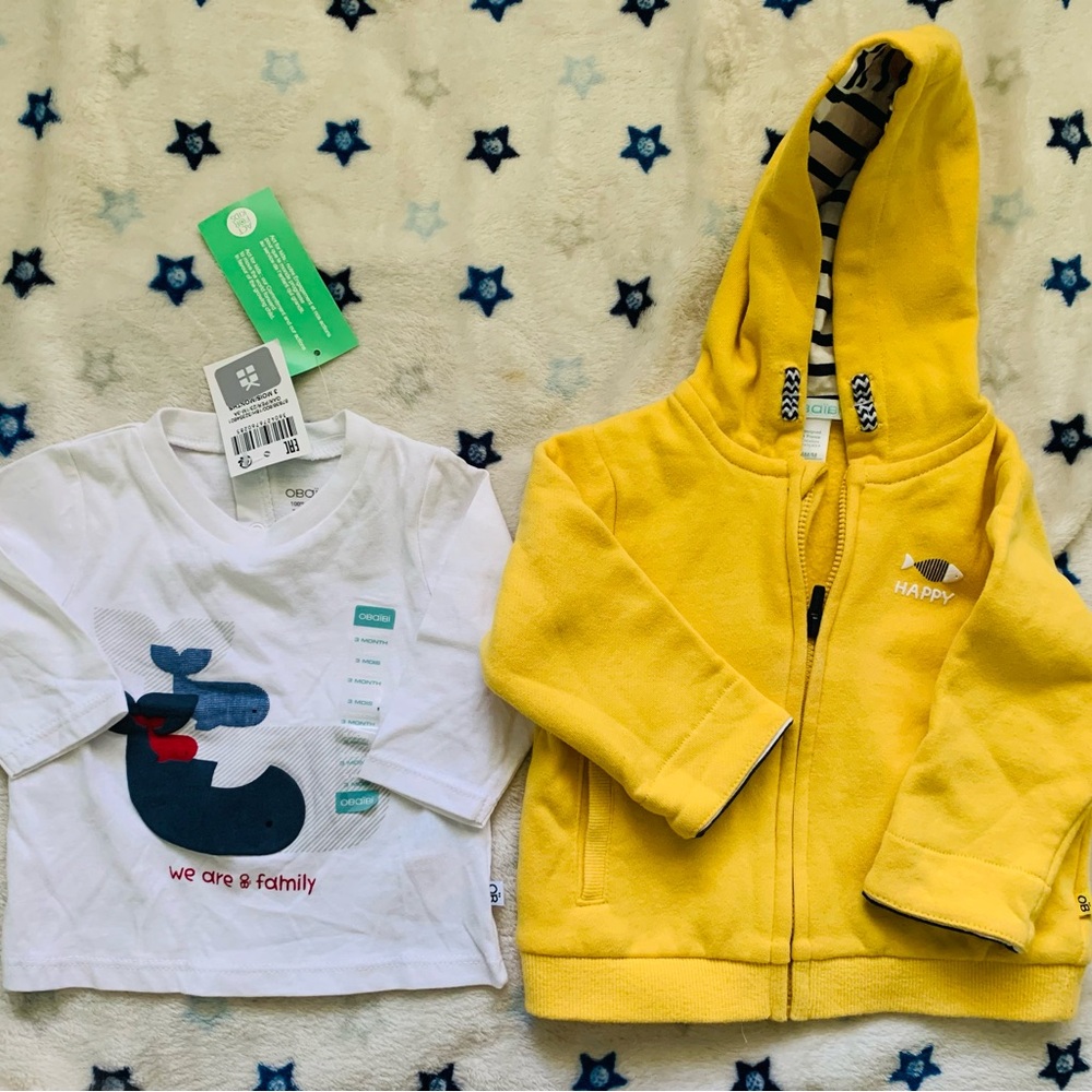 Baby boy top set